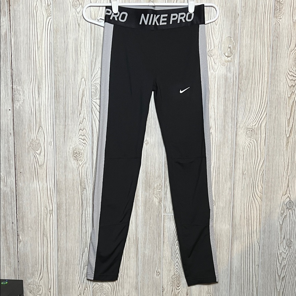 Youth Nike Pro Leggings Black Size XL